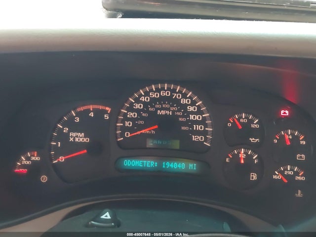 Aukcja sprzedaży 2003 Chevrolet Silverado 2500hd Ls, vin: 1GCHK29153E186517, numer aukcji: 45007648