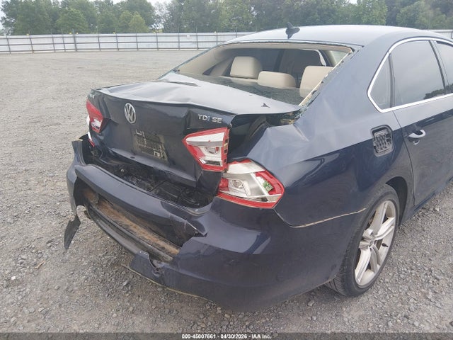 Продаж на аукціоні авто 2014 Volkswagen Passat 2.0l Tdi Se, vin: 1VWBN7A31EC059525, номер лоту: 45007661