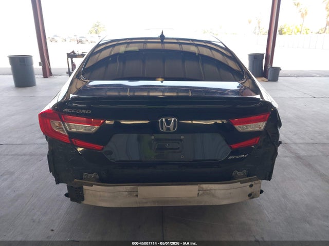2022 Honda Accord Sport მანქანა იყიდება აუქციონზე, vin: 1HGCV1F34NA065796, აუქციონის ნომერი: 45007714
