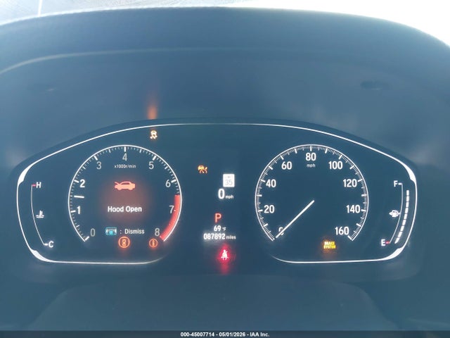 45007714 :رقم المزاد ، 1HGCV1F34NA065796 vin ، 2022 Honda Accord Sport مزاد بيع