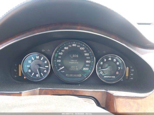 45007732 :رقم المزاد ، WDDDJ77XX7A099074 vin ، 2007 Mercedes-benz Cls 63 Amg مزاد بيع