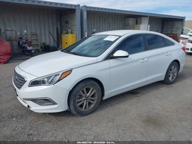 2016 Hyundai Sonata Se მანქანა იყიდება აუქციონზე, vin: 5NPE24AF1GH350096, აუქციონის ნომერი: 45007749
