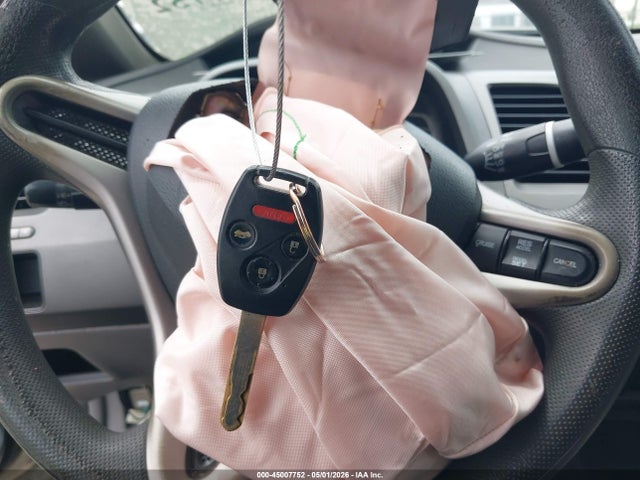 45007752 :رقم المزاد ، 2HGFA16509H323037 vin ، 2009 Honda Civic Lx مزاد بيع