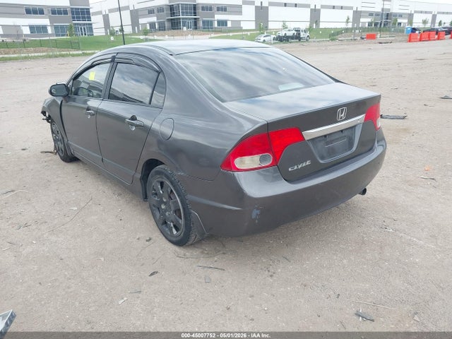 45007752 :رقم المزاد ، 2HGFA16509H323037 vin ، 2009 Honda Civic Lx مزاد بيع