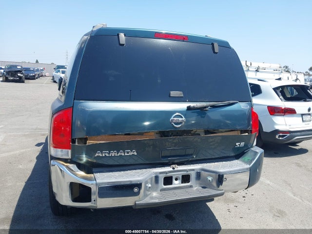 45007754 :رقم المزاد ، 5N1AA08A57N712110 vin ، 2007 Nissan Armada Se مزاد بيع
