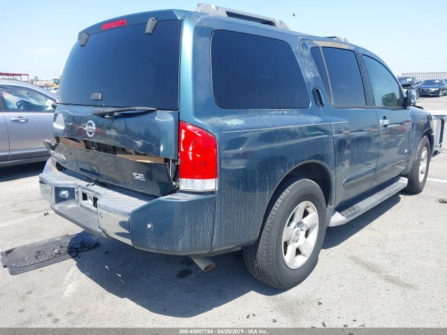 45007754 :رقم المزاد ، 5N1AA08A57N712110 vin ، 2007 Nissan Armada Se مزاد بيع