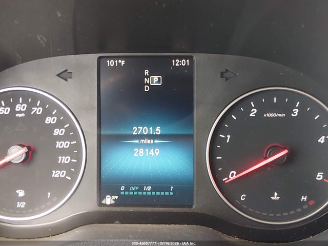 W1Y4KBHY3RT189140 Mercedes-Benz Sprinter 2500 Standard Roof 4-cyl Diesel