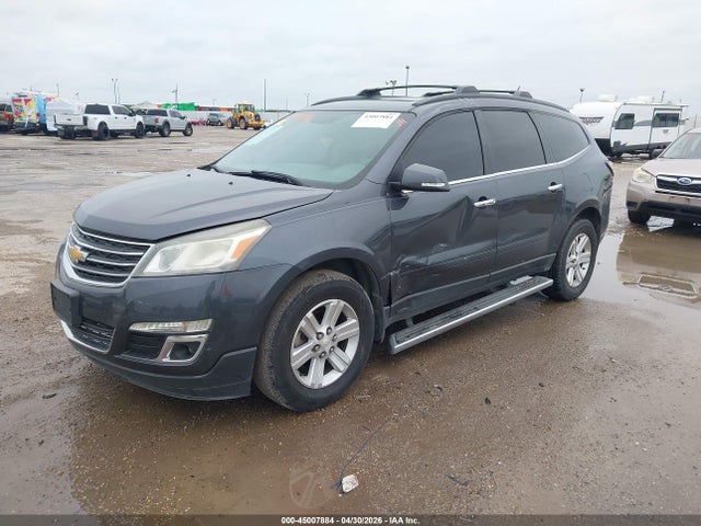 45007884 :رقم المزاد ، 1GNKRHKD6EJ191705 vin ، 2014 Chevrolet Traverse 2lt مزاد بيع