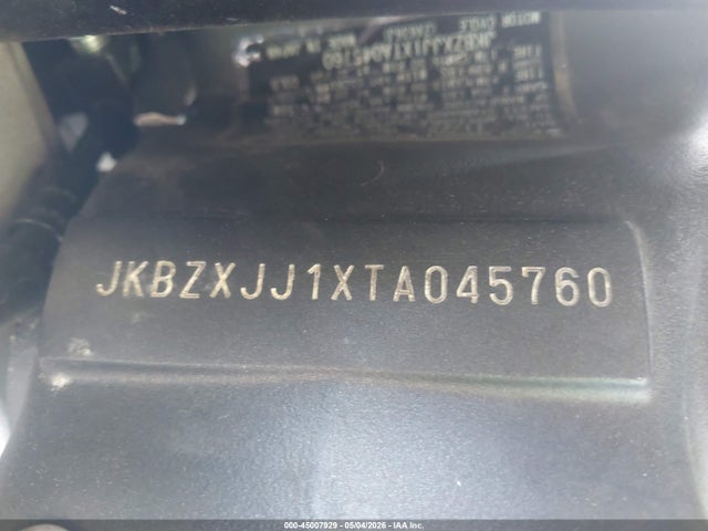 Продажа на аукционе авто 2026 Kawasaki Zx636 K, vin: JKBZXJJ1XTA045760, номер лота: 45007929
