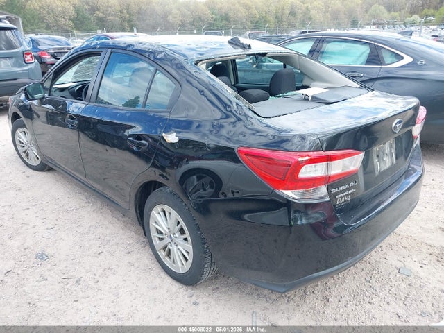Продаж на аукціоні авто 2018 Subaru Impreza 2.0i Premium, vin: 4S3GKAB60J3606222, номер лоту: 45008022