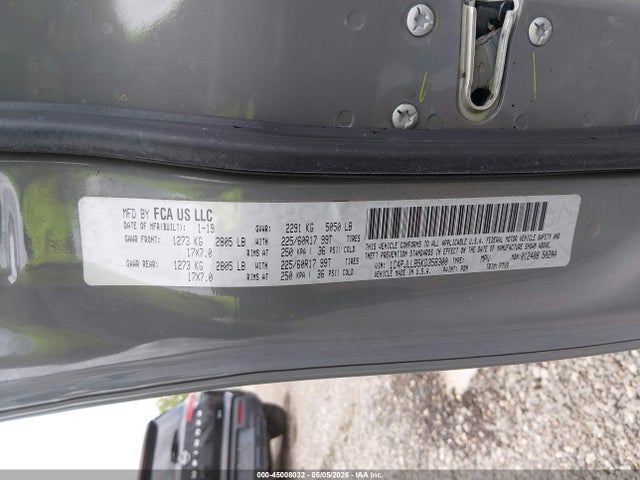 2019 Jeep Cherokee Latitude Plus Fwd მანქანა იყიდება აუქციონზე, vin: 1C4PJLLB5KD358300, აუქციონის ნომერი: 45008032