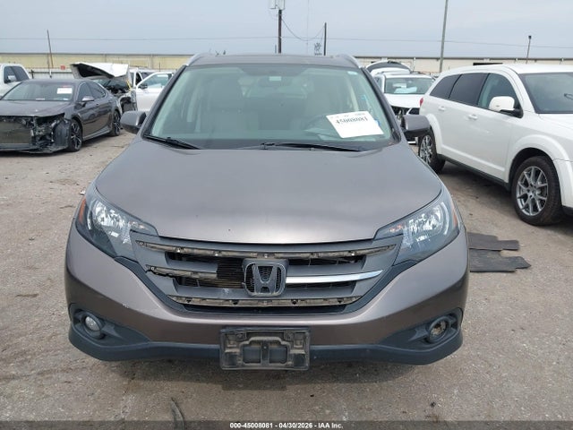 2012 Honda Cr-v Ex-l მანქანა იყიდება აუქციონზე, vin: 5J6RM3H7XCL005671, აუქციონის ნომერი: 45008081