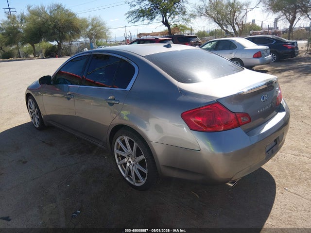 2008 Infiniti G35x მანქანა იყიდება აუქციონზე, vin: JNKBV61F98M280679, აუქციონის ნომერი: 45008087