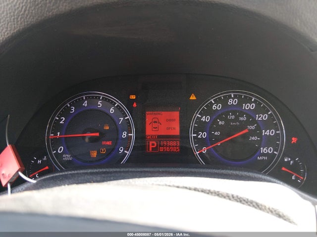 2008 Infiniti G35x მანქანა იყიდება აუქციონზე, vin: JNKBV61F98M280679, აუქციონის ნომერი: 45008087
