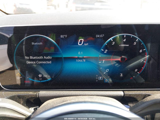 2021 Mercedes-benz Gla 250 მანქანა იყიდება აუქციონზე, vin: W1N4N4GB3MJ159282, აუქციონის ნომერი: 45008114