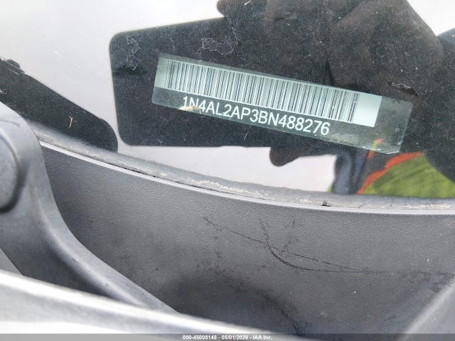 2011 Nissan Altima 2.5 S მანქანა იყიდება აუქციონზე, vin: 1N4AL2AP3BN488276, აუქციონის ნომერი: 45008148