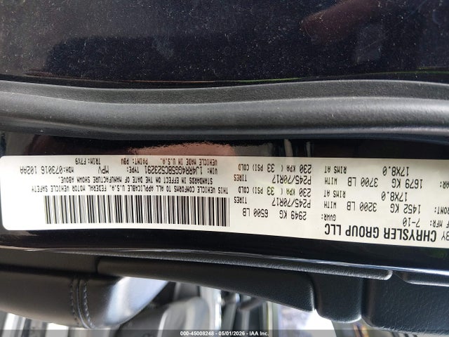 Aukcja sprzedaży 2011 Jeep Grand Cherokee Laredo, vin: 1J4RR4GG5BC523291, numer aukcji: 45008248