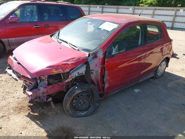 2021 Mitsubishi Mirage Carbonite Edition/es/le მანქანა იყიდება აუქციონზე, vin: ML32AUHJ4MH002614, აუქციონის ნომერი: 45008260