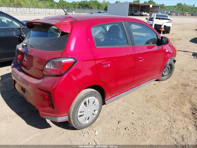 2021 Mitsubishi Mirage Carbonite Edition/es/le მანქანა იყიდება აუქციონზე, vin: ML32AUHJ4MH002614, აუქციონის ნომერი: 45008260