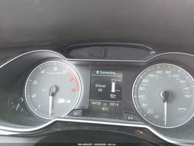 Продаж на аукціоні авто 2013 Audi S4 3.0t Premium Plus, vin: WAUDGAFL0DA126148, номер лоту: 45008307