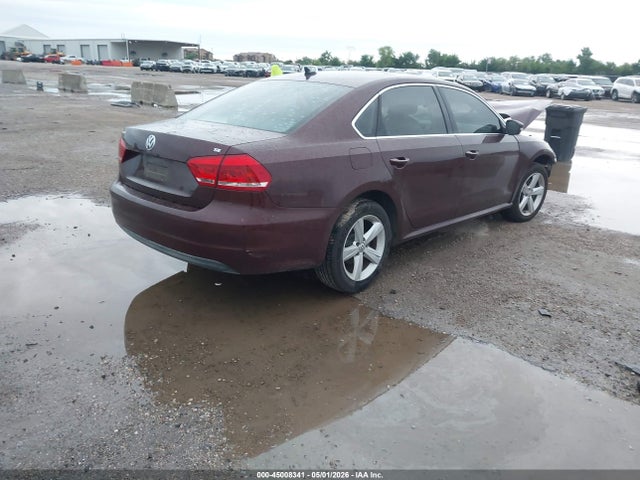 45008341 :رقم المزاد ، 1VWBH7A34DC151332 vin ، 2013 Volkswagen Passat 2.5l Se مزاد بيع