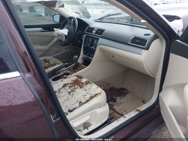 45008341 :رقم المزاد ، 1VWBH7A34DC151332 vin ، 2013 Volkswagen Passat 2.5l Se مزاد بيع