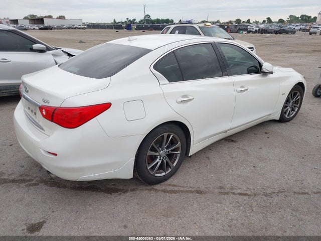 2017 Infiniti Q50 3.0t Signature Edition მანქანა იყიდება აუქციონზე, vin: JN1EV7AP5HM740324, აუქციონის ნომერი: 45008363