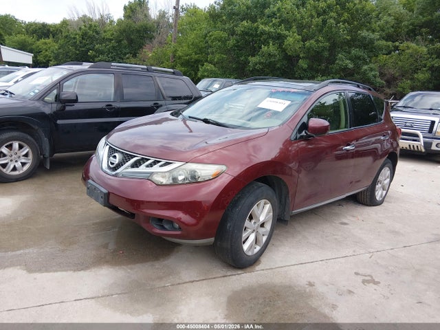 45008404 :رقم المزاد ، JN8AZ1MU1CW115841 vin ، 2012 Nissan Murano Sl مزاد بيع