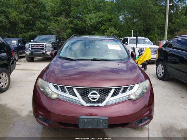 45008404 :رقم المزاد ، JN8AZ1MU1CW115841 vin ، 2012 Nissan Murano Sl مزاد بيع