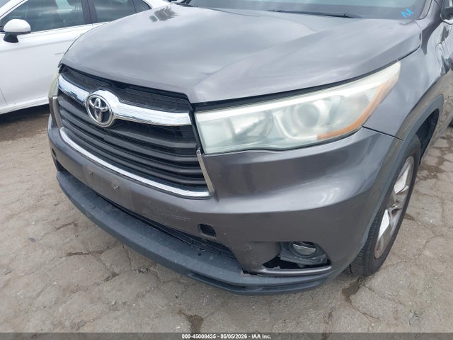 45008435 :رقم المزاد ، 5TDYKRFH6FS078335 vin ، 2015 Toyota Highlander Limited V6 مزاد بيع