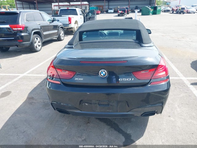 2015 Bmw 650i Xdrive მანქანა იყიდება აუქციონზე, vin: WBAYP1C5XFD216755, აუქციონის ნომერი: 45008504