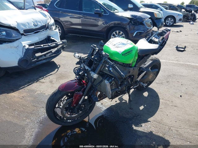 2025 Kawasaki Zx636 K მანქანა იყიდება აუქციონზე, vin: JKBZXJK1XSA007197, აუქციონის ნომერი: 45008524