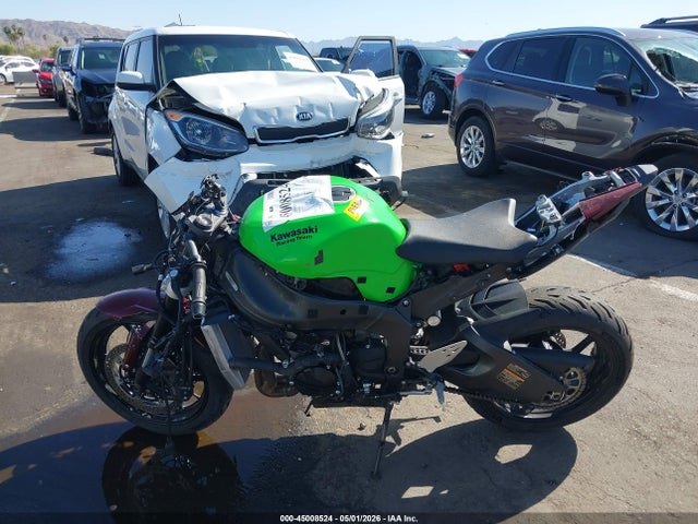 2025 Kawasaki Zx636 K მანქანა იყიდება აუქციონზე, vin: JKBZXJK1XSA007197, აუქციონის ნომერი: 45008524