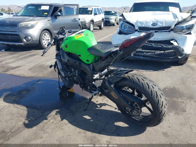2025 Kawasaki Zx636 K მანქანა იყიდება აუქციონზე, vin: JKBZXJK1XSA007197, აუქციონის ნომერი: 45008524