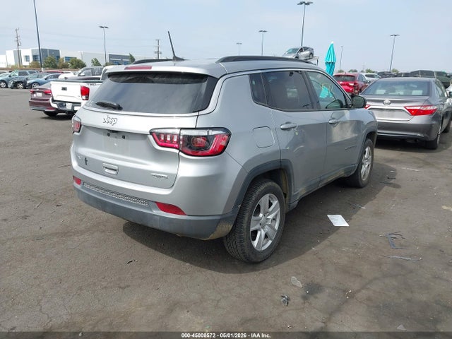 Aukcja sprzedaży 2022 Jeep Compass Latitude 4x4, vin: 3C4NJDBB0NT168899, numer aukcji: 45008572