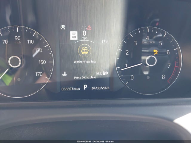 Aukcja sprzedaży 2020 Land Rover Range Rover Velar P250 R-dynamic S, vin: SALYK2EX4LA253165, numer aukcji: 45008593