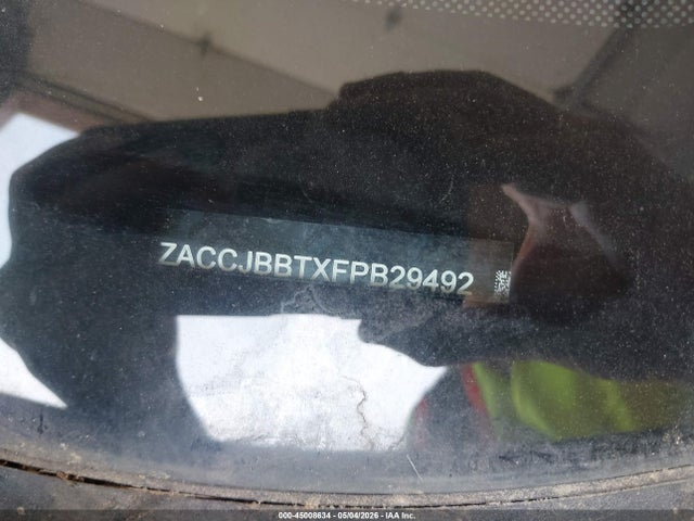 45008634 :رقم المزاد ، ZACCJBBTXFPB29492 vin ، 2015 Jeep Renegade Latitude مزاد بيع