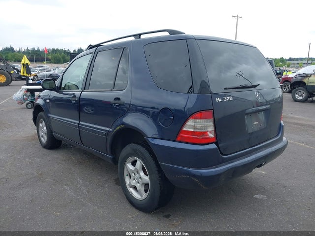 Aukcja sprzedaży 2000 Mercedes-benz Ml 320, vin: 4JGAB54E1YA167681, numer aukcji: 45008637