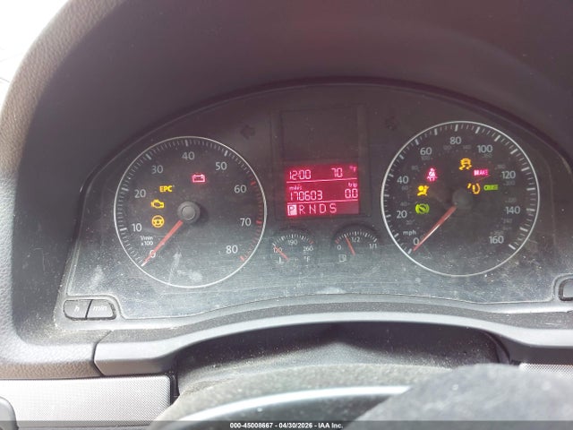 45008667 :رقم المزاد ، 3VWPF71K77M066264 vin ، 2007 Volkswagen Jetta 2.5 مزاد بيع
