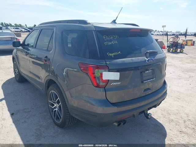 Aukcja sprzedaży 2019 Ford Explorer Sport, vin: 1FM5K8GTXKGA71257, numer aukcji: 45008680