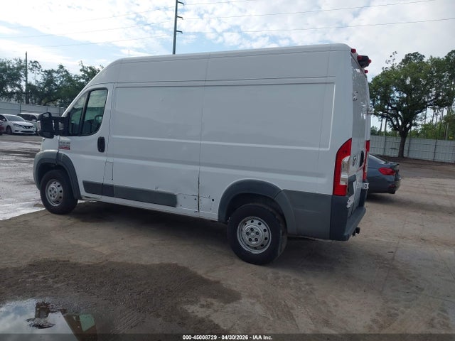 45008729 :رقم المزاد ، 3C6TRVCG1JE128613 vin ، 2018 Ram Promaster 2500 High Roof 136 Wb مزاد بيع