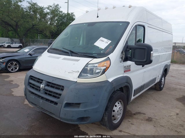 45008729 :رقم المزاد ، 3C6TRVCG1JE128613 vin ، 2018 Ram Promaster 2500 High Roof 136 Wb مزاد بيع