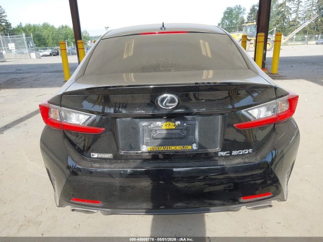 Продажа на аукционе авто 2016 Lexus Rc 200t, vin: JTHHA5BC1G5000539, номер лота: 45008778