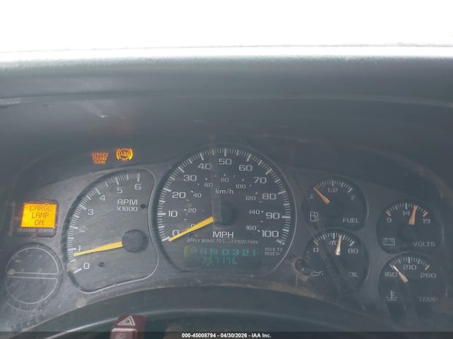 Продаж на аукціоні авто 2001 Chevrolet Silverado 1500 Ls, vin: 1GCEK14V01Z267728, номер лоту: 45008794