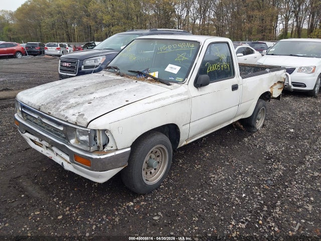 Aukcja sprzedaży 1993 Toyota Pickup 1/2 Ton Short Whlbse Dx, vin: JT4RN81P8P5161082, numer aukcji: 45008816