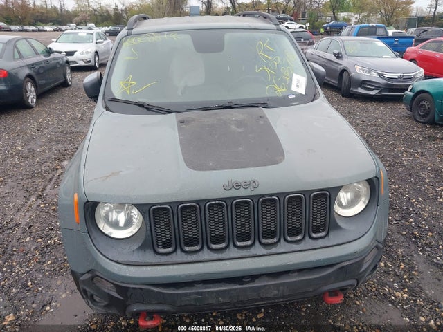 2016 Jeep Renegade Trailhawk მანქანა იყიდება აუქციონზე, vin: ZACCJBCT6GPC68485, აუქციონის ნომერი: 45008817