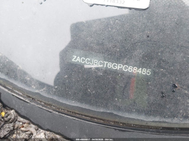 2016 Jeep Renegade Trailhawk მანქანა იყიდება აუქციონზე, vin: ZACCJBCT6GPC68485, აუქციონის ნომერი: 45008817