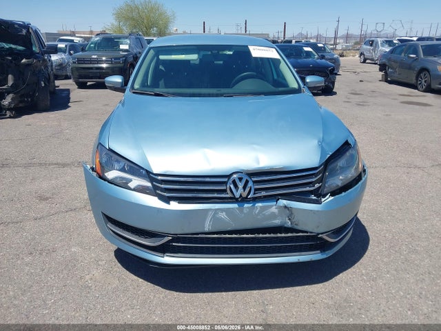45008852 :رقم المزاد ، 1VWAP7A38DC048624 vin ، 2013 Volkswagen Passat S مزاد بيع