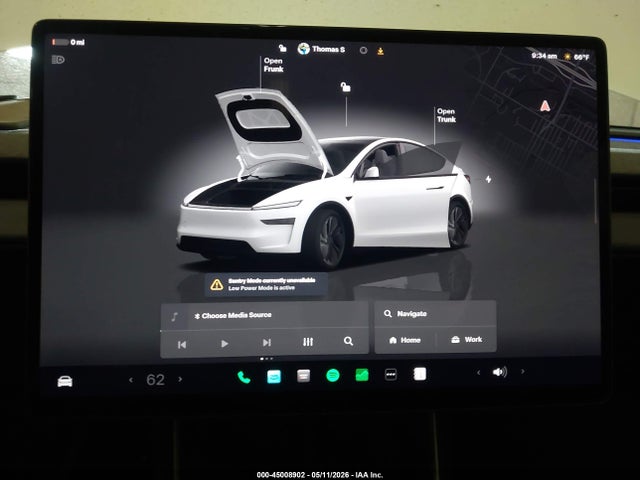 2026 Tesla Model Y All-wheel Drive/long Range Launch Series/premium All-wheel Drive მანქანა იყიდება აუქციონზე, vin: 7SAYGDEE6TF417822, აუქციონის ნომერი: 45008902