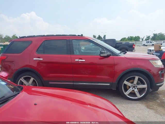 2018 Ford Explorer Limited მანქანა იყიდება აუქციონზე, vin: 1FM5K7F85JGA21582, აუქციონის ნომერი: 45008910